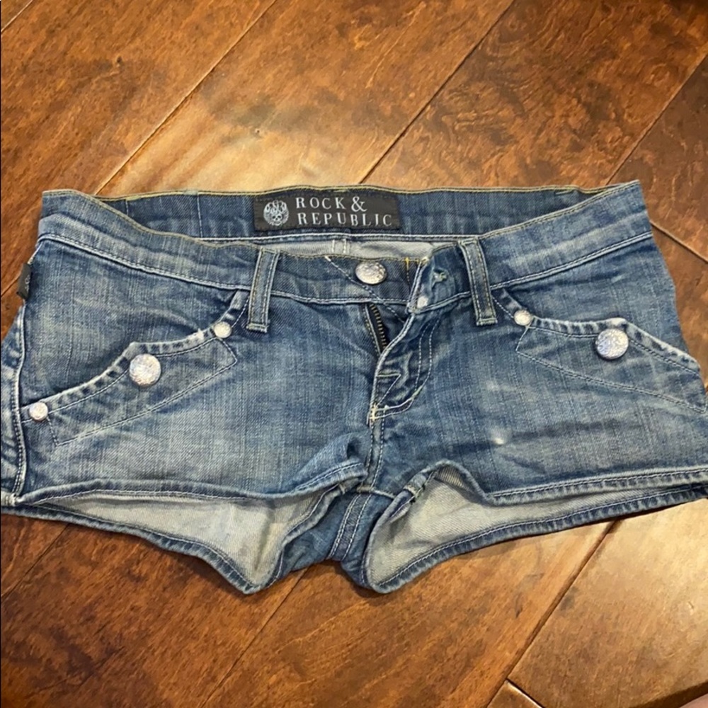 Rock&republic denim shorts.